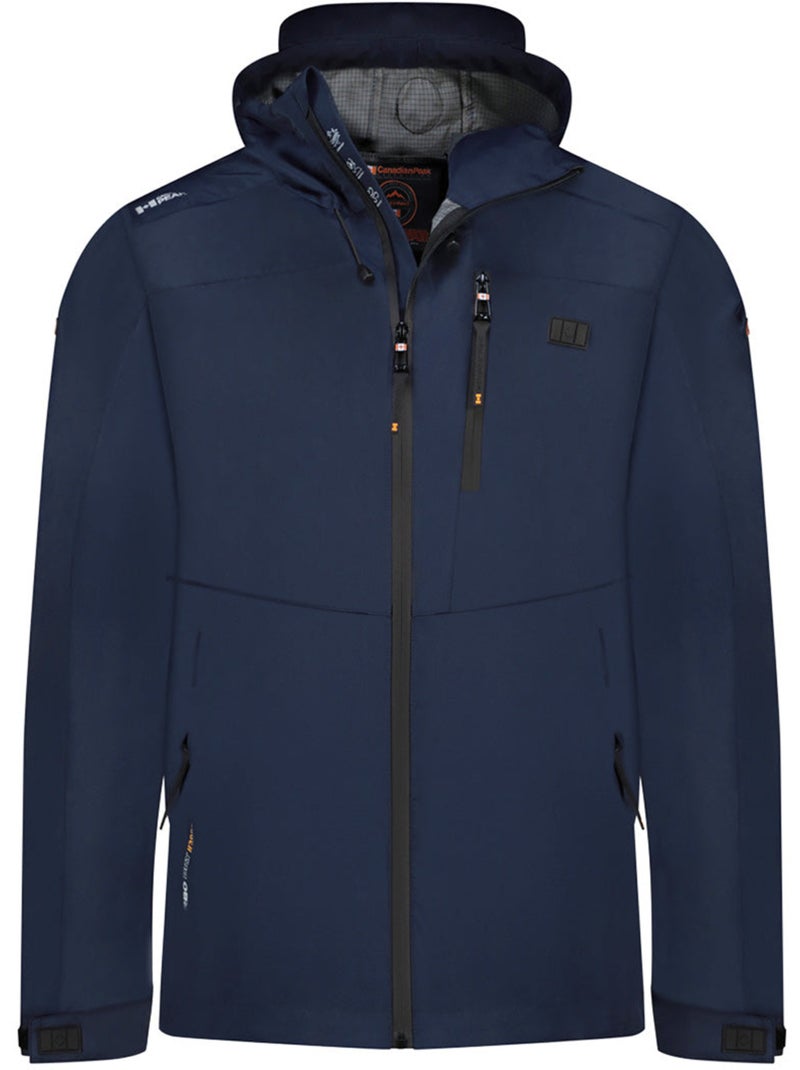 Blouson fin à capuche barcillyeak – canadian peak Bleu marine - Kiabi