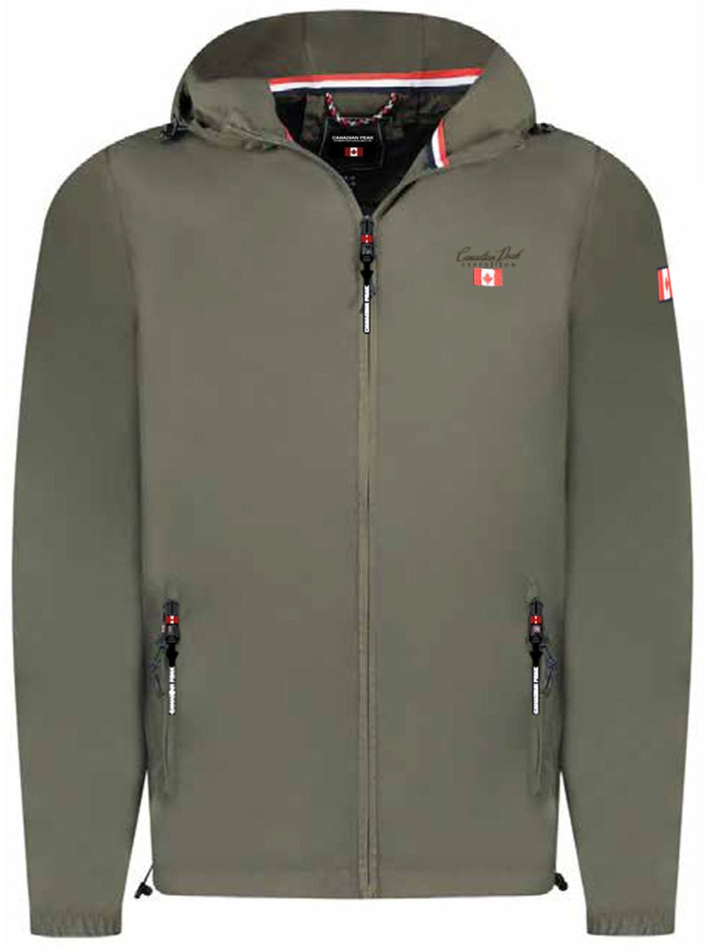 Blouson fin darileak – canadian peak Kaki - Kiabi