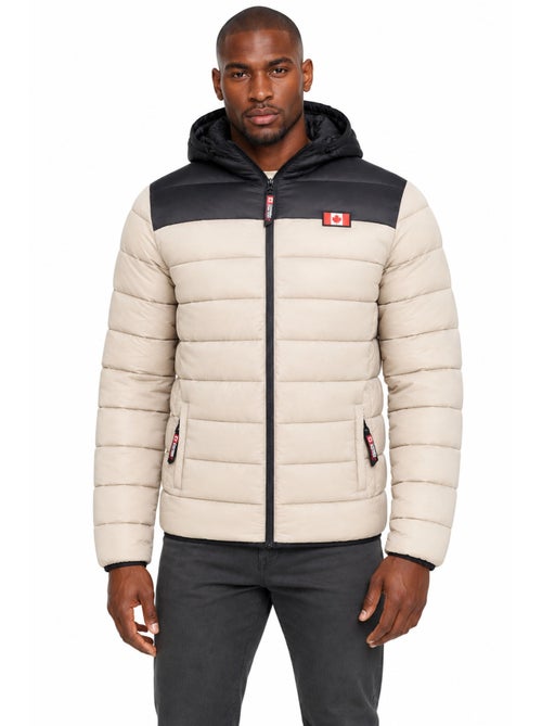 Blouson fin matelassé à capuche amigoclerceak – canadian peak - Kiabi Blouson fin matelassé à capuche amigoclerceak – canadian peak - Kiabi