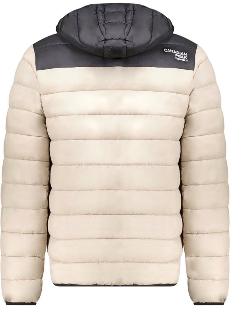 Blouson fin matelassé à capuche amigoclerceak – canadian peak Beige - Kiabi