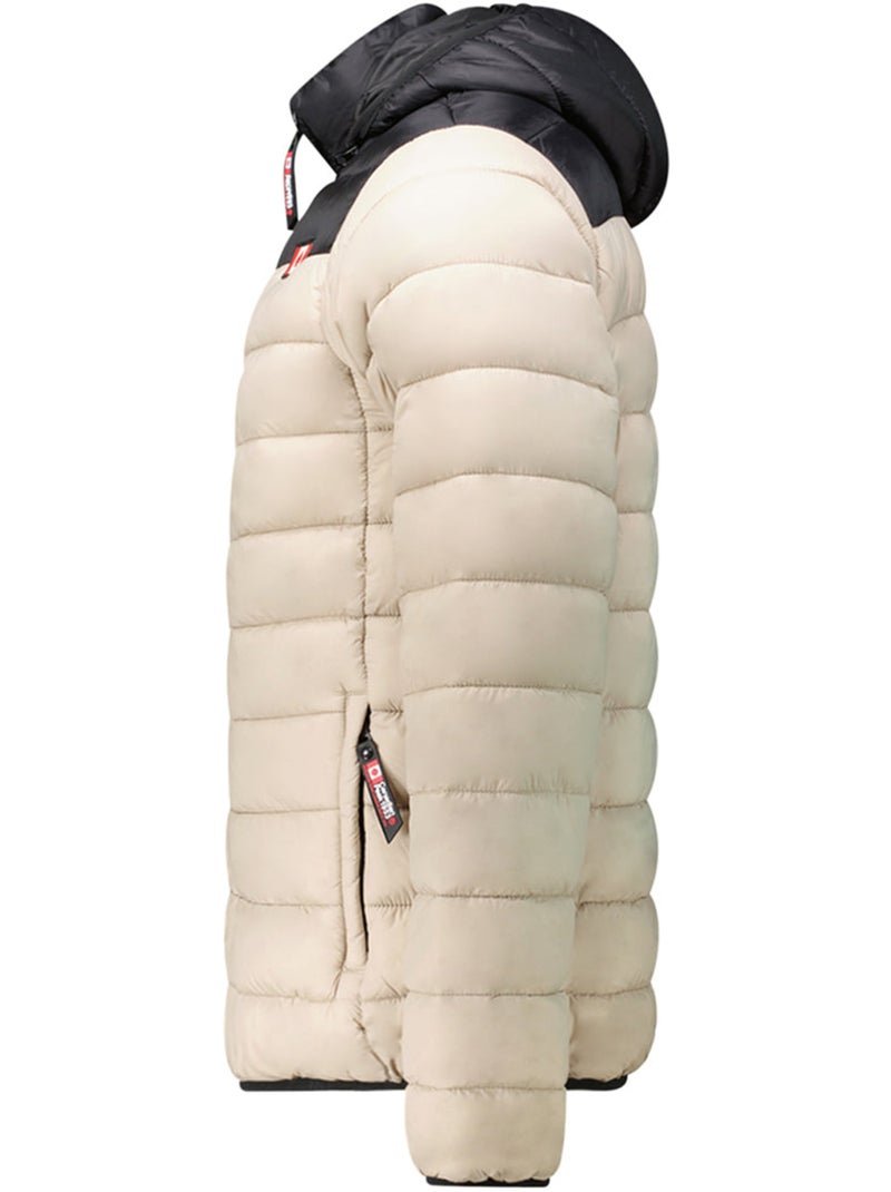 Blouson fin matelassé à capuche amigoclerceak – canadian peak Beige - Kiabi