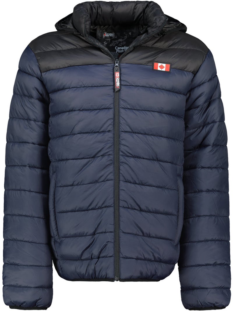 Blouson fin matelassé à capuche amigoclerceak – canadian peak Bleu marine - Kiabi
