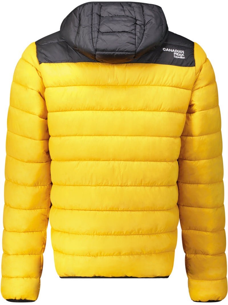 Blouson fin matelassé à capuche amigoclerceak – canadian peak Moutarde - Kiabi