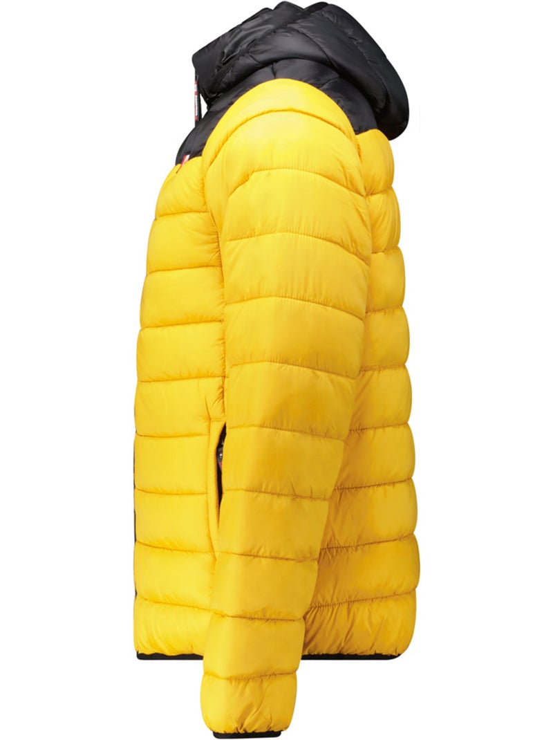 Blouson fin matelassé à capuche amigoclerceak – canadian peak Moutarde - Kiabi