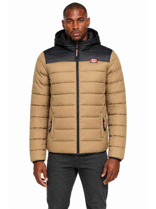 Blouson fin matelassé à capuche amigoclerceak – canadian peak - Kiabi Blouson fin matelassé à capuche amigoclerceak – canadian peak - Kiabi
