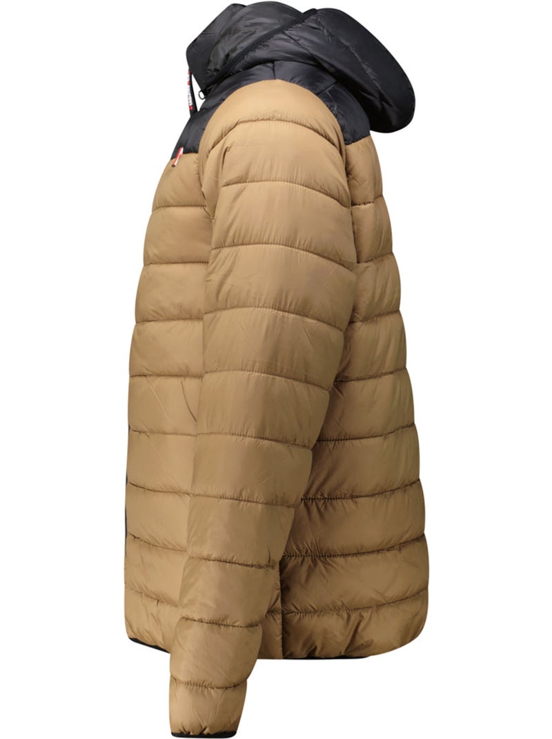 Blouson fin matelassé à capuche amigoclerceak – canadian peak Taupe - Kiabi