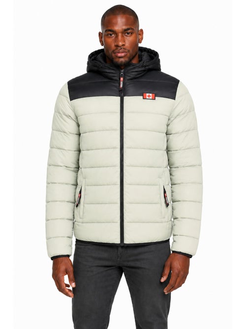 Blouson fin matelassé à capuche amigoclerceak – canadian peak - Kiabi Blouson fin matelassé à capuche amigoclerceak – canadian peak - Kiabi