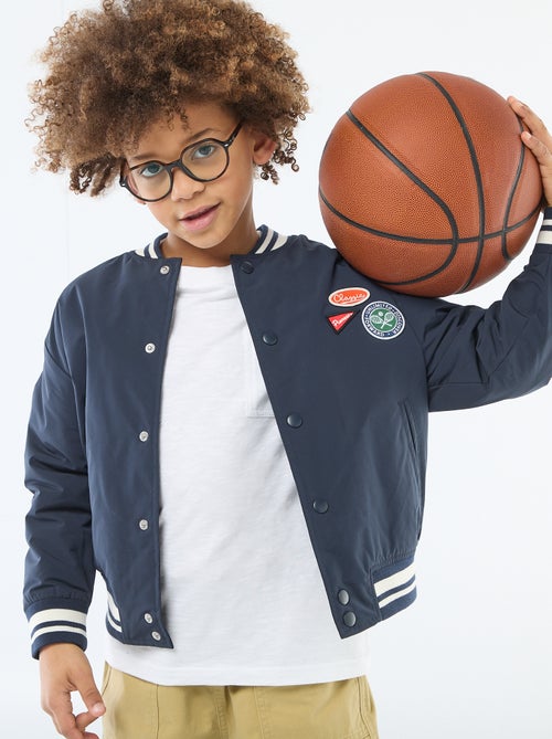 Blouson forme aviateur à pressions - Kiabi