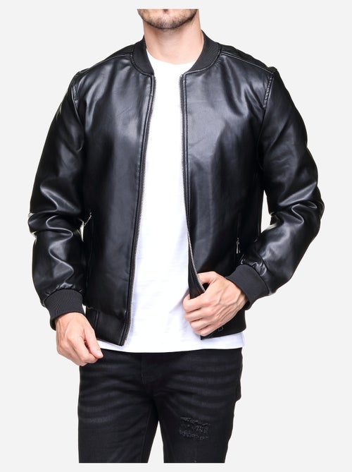 Blouson homme en simili - Frilivin - Kiabi Blouson homme en simili - Frilivin - Kiabi