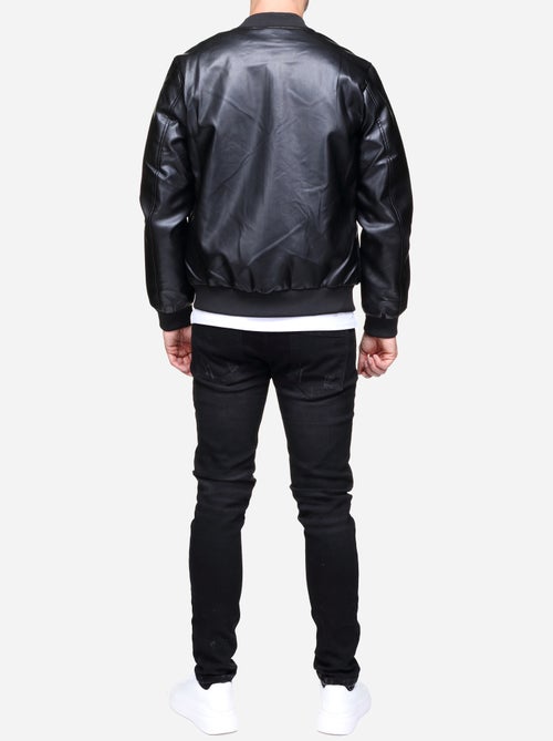 Blouson homme en simili - Frilivin - Kiabi Blouson homme en simili - Frilivin - Kiabi