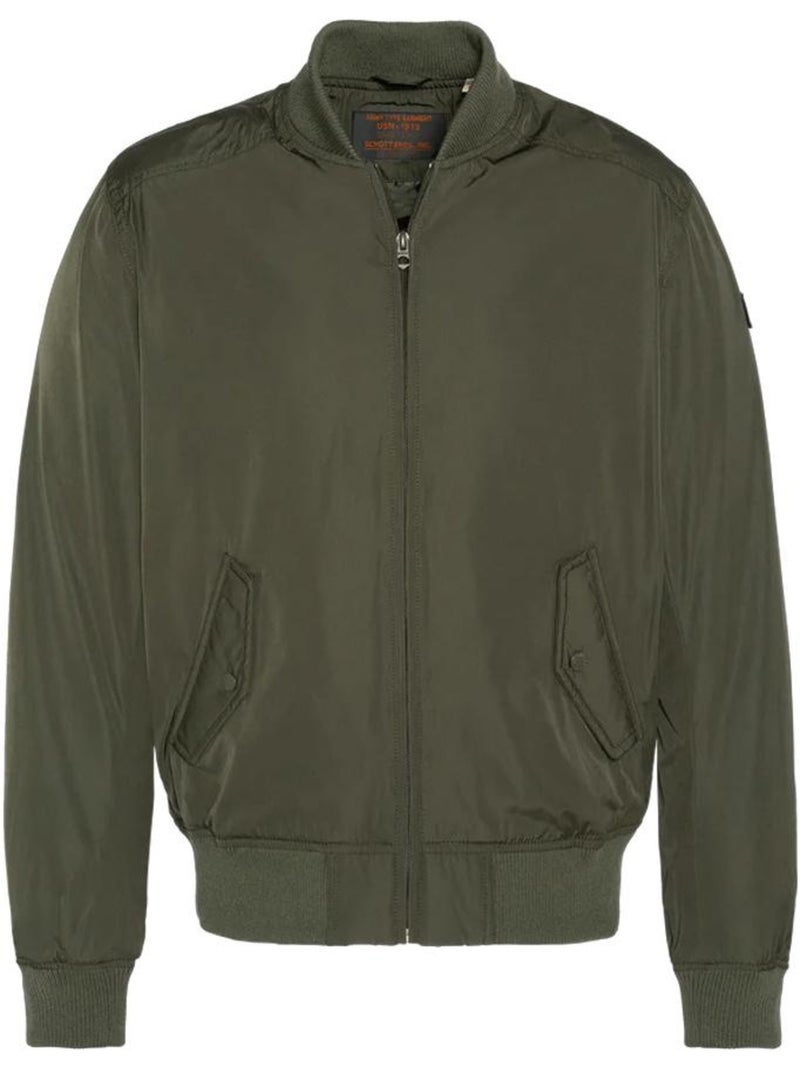 Blouson Homme Schott Vert kaki clair - Kiabi
