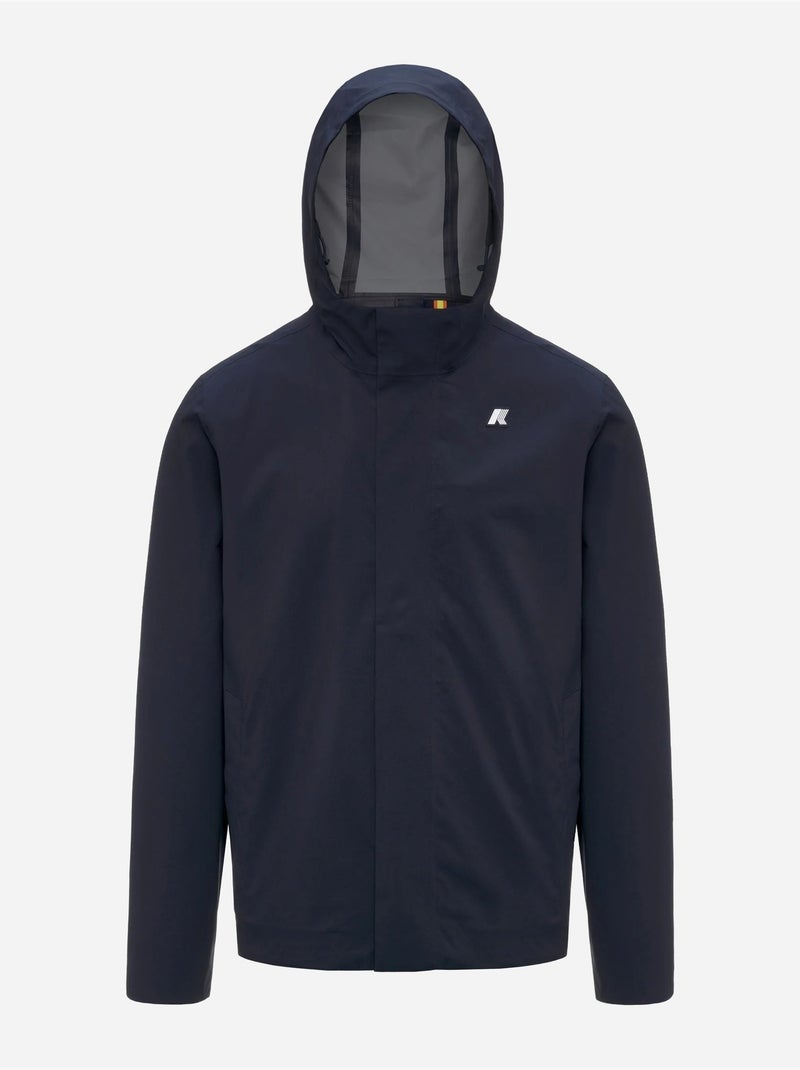 Blouson jacko stretch 2l - k-way Bleu - Kiabi