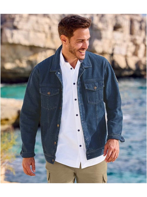 Blouson jean wild explorer   - atlas for men - Kiabi