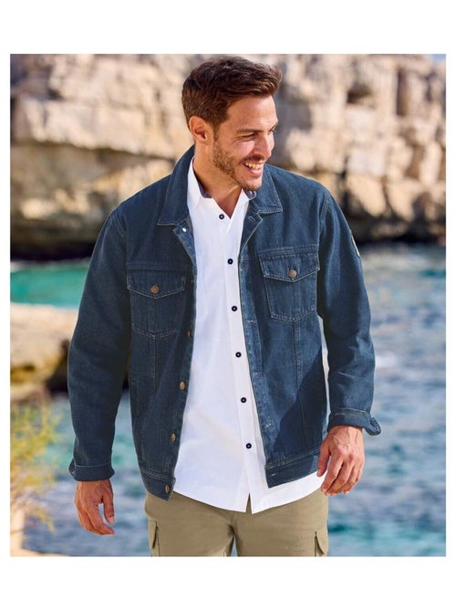 Blouson Jean Wild Explorer - ATLAS FOR MEN - Kiabi Blouson Jean Wild Explorer - ATLAS FOR MEN - Kiabi
