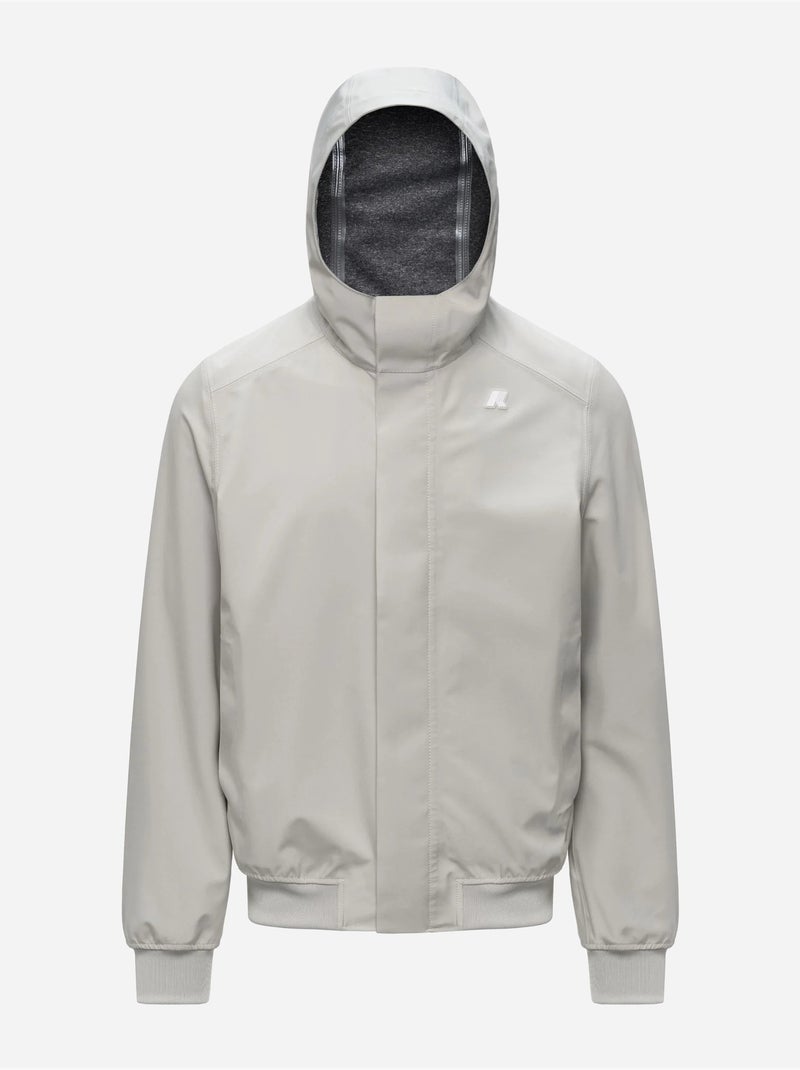 Blouson joachim bonded jersey - k-way Beige - Kiabi