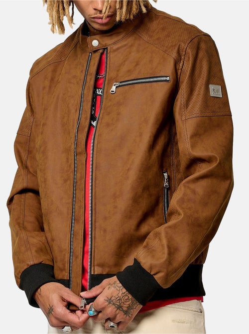 Blouson Kaporal style motard - Kiabi