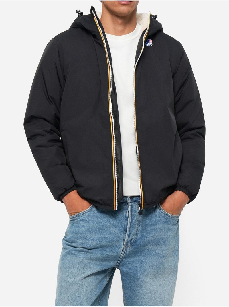 Blouson LE VRAI 4.0 CLAUDE ORSETTO - K-Way Noir ébène - Kiabi