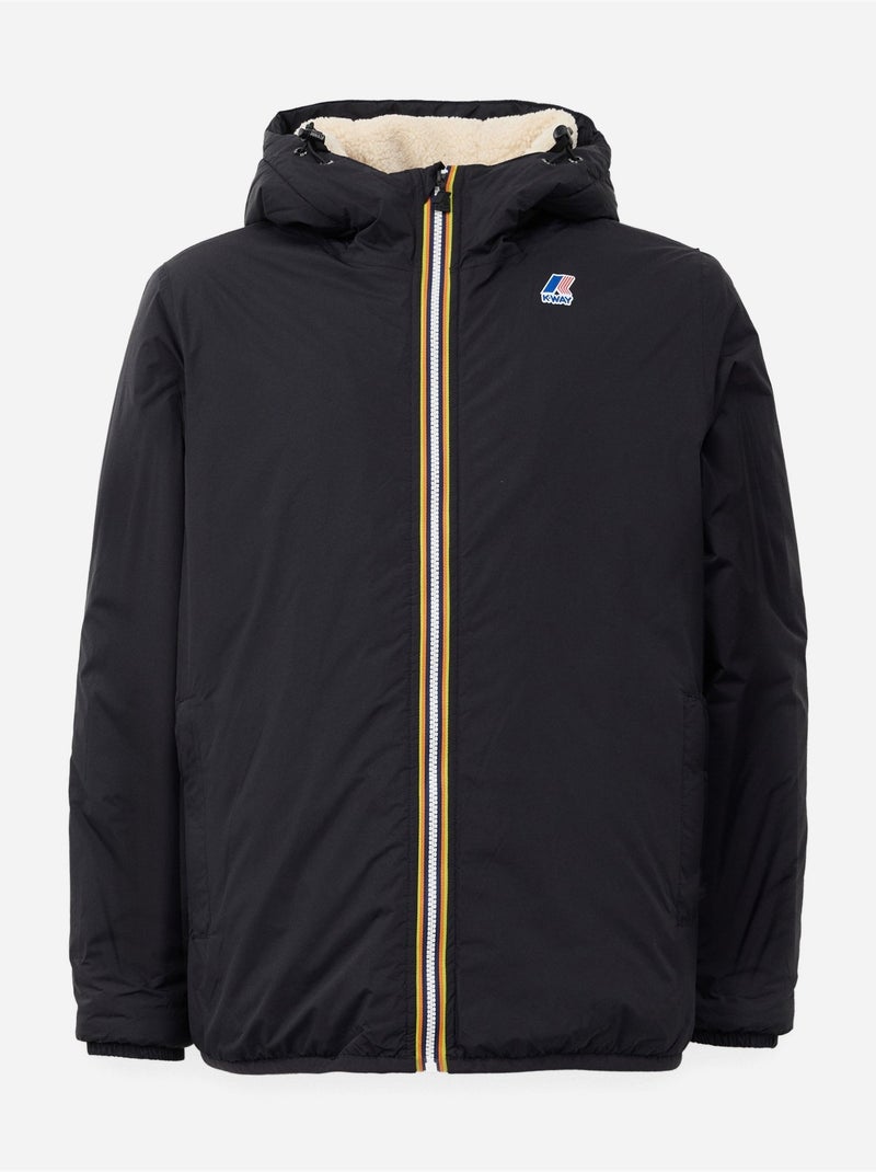 Blouson LE VRAI 4.0 CLAUDE ORSETTO - K-Way Noir ébène - Kiabi