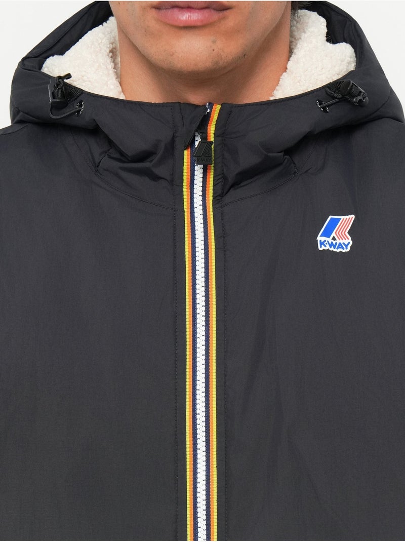 Blouson LE VRAI 4.0 EIFFEL EAST ORSETTO - K-Way Noir ébène - Kiabi