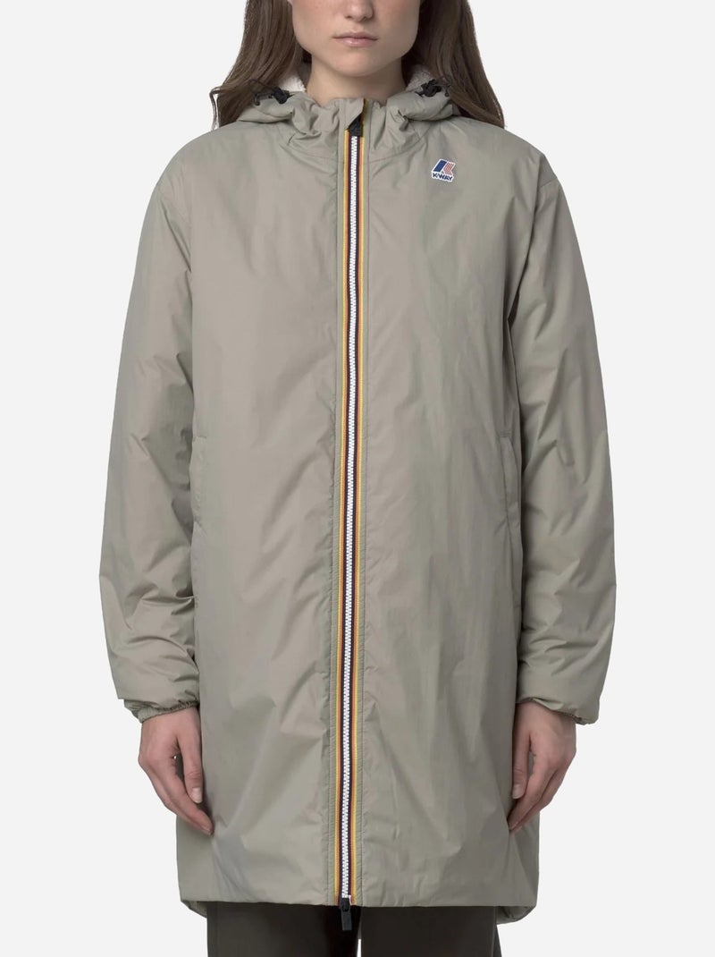 Blouson LE VRAI 4.0 EIFFEL EAST ORSETTO - K-Way Taupe - Kiabi
