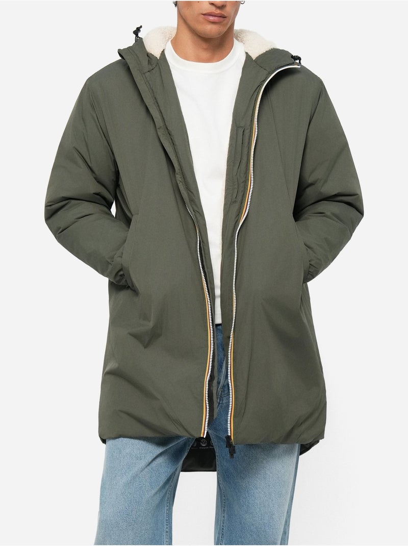 Blouson LE VRAI 4.0 EIFFEL EAST ORSETTO - K-Way Vert - Kiabi