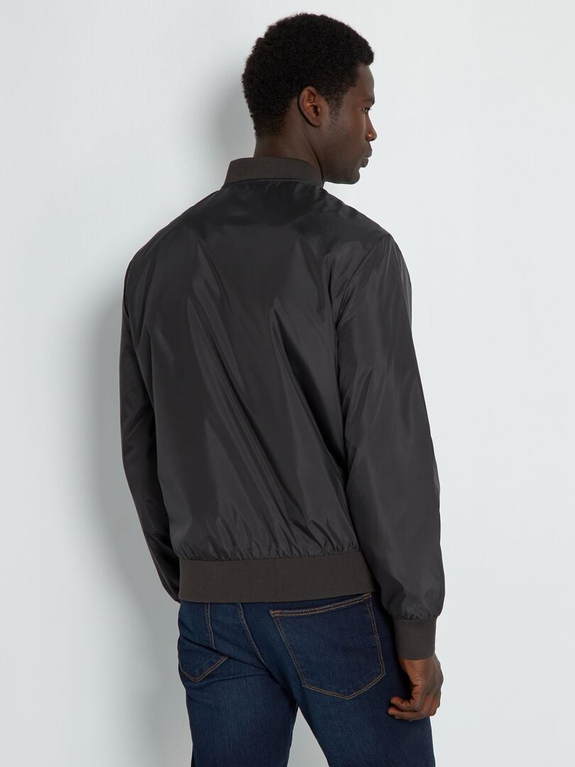 Blouson Léger Homme Lefties - Col Montant, Noir, Taille M (D'occasion