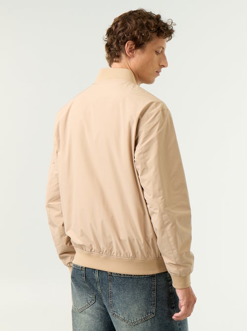 Blouson léger uni zippé - Kiabi