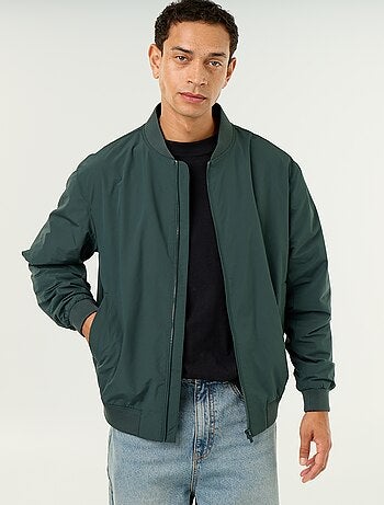 Blouson léger uni zippé