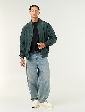 Blouson léger uni zippé