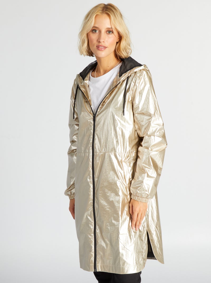 Blouson Léger SO SWEET Bomber Fin - Taille S, Beige Doré - Neuf Sans étiquettes
