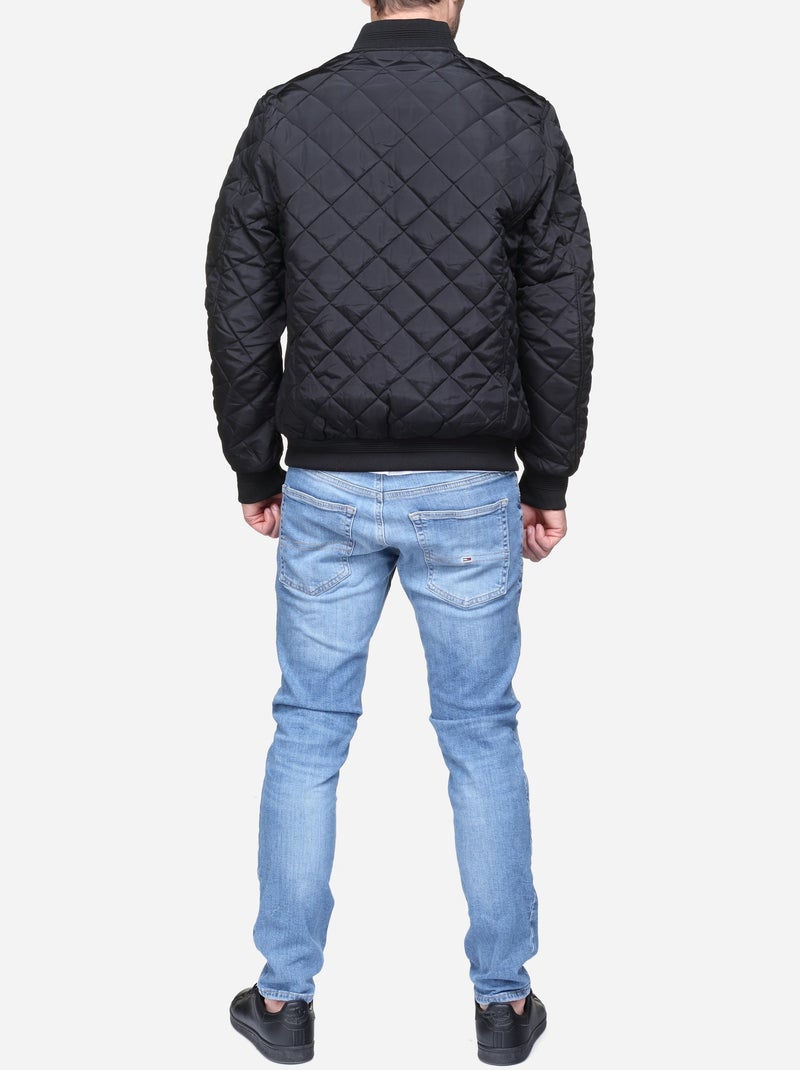 Blouson matelassé - mentex Noir - Kiabi