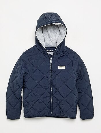 Blouson matelassé à capuche
