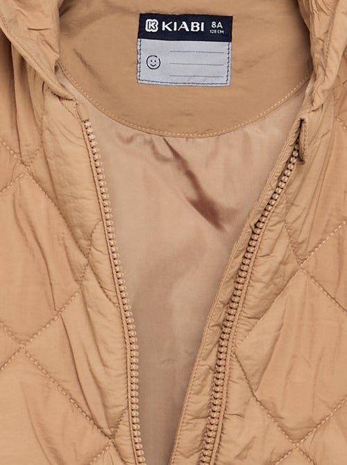 Blouson matelassé à capuche - Kiabi