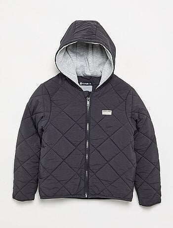 Blouson matelassé à capuche