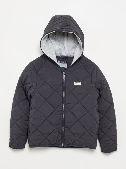 Blouson matelassé à capuche - Kiabi Blouson matelassé à capuche - Kiabi