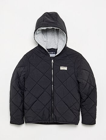 Blouson matelassé à capuche