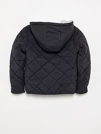Blouson matelassé à capuche