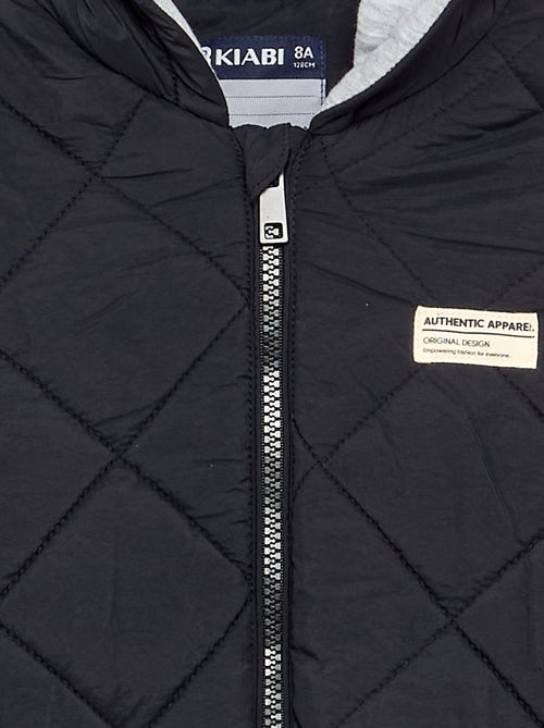 Blouson matelassé à capuche - Kiabi Blouson matelassé à capuche - Kiabi