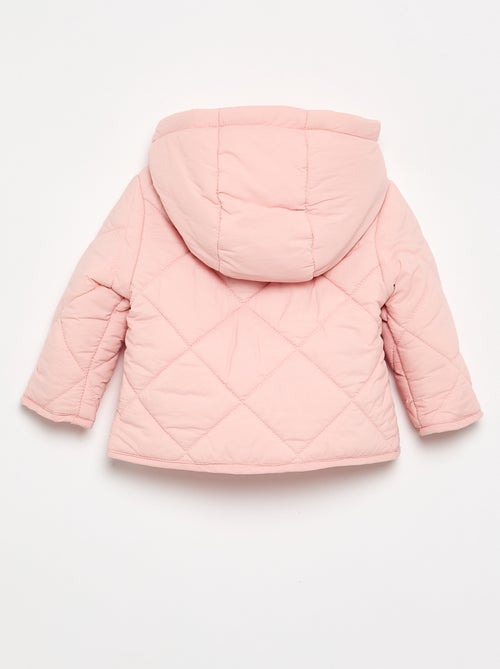 Blouson matelassé à capuche - Kiabi