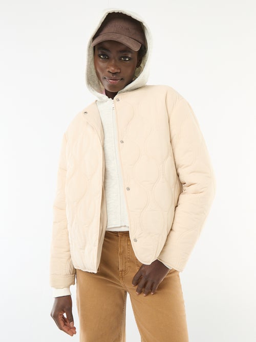 Blouson matelassé avec plastron amovible - Kiabi