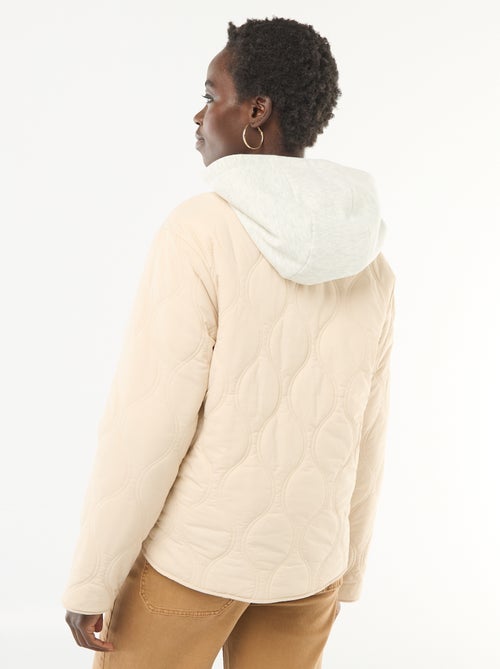 Blouson matelassé avec plastron amovible - Kiabi