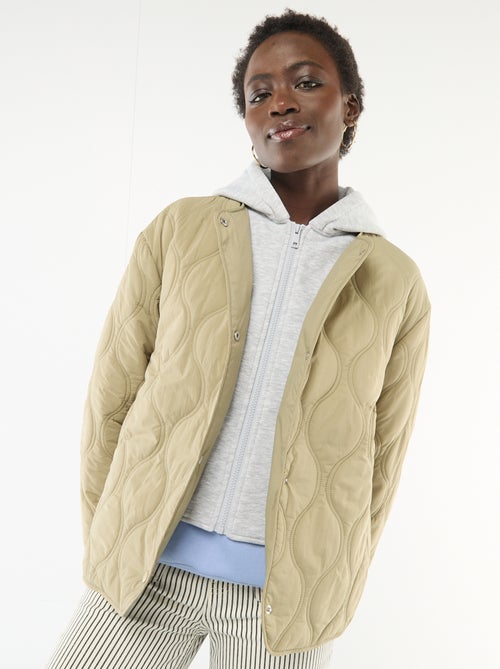 Blouson matelassé avec plastron amovible - Kiabi