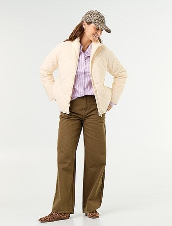 Blouson matelassé et déperlant
