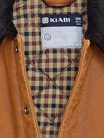 Blouson met contrasterende fluwelen kraag