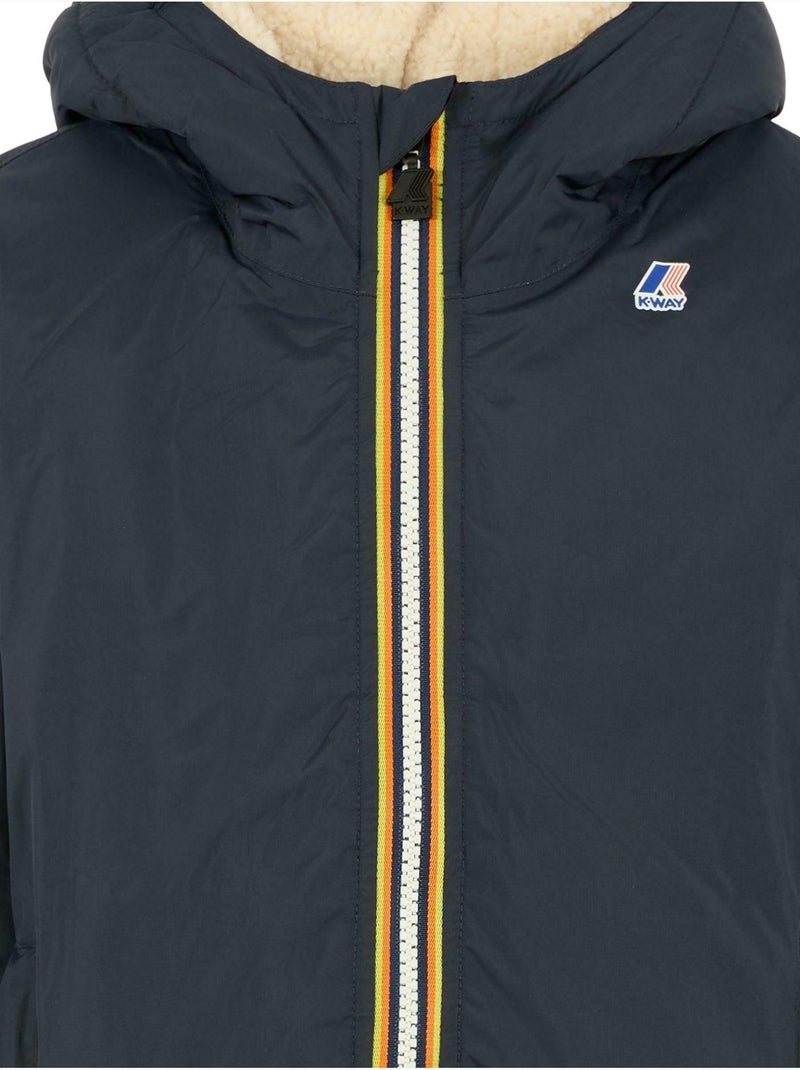 Blouson P. Le Vrai 4.0 Claude Orsetto - K-Way Bleu - Kiabi