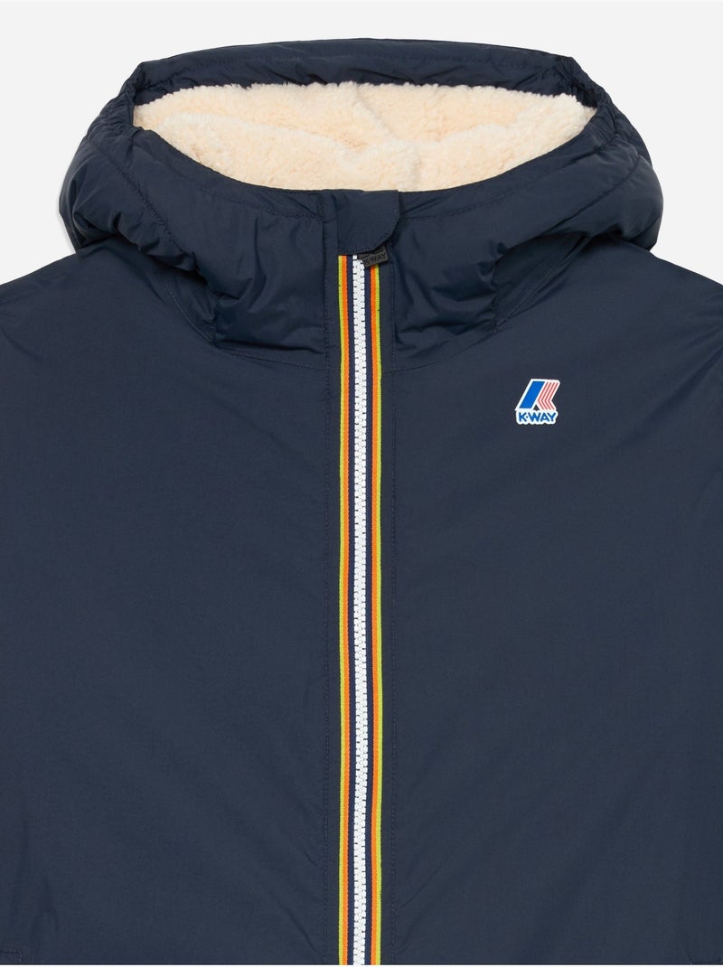 Blouson P. LE VRAI 4.0 EIFFEL ORSETTO - K-Way Bleu foncé - Kiabi