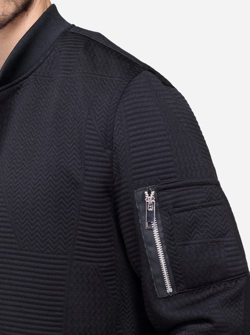 Blouson piqué uni - Kiabi