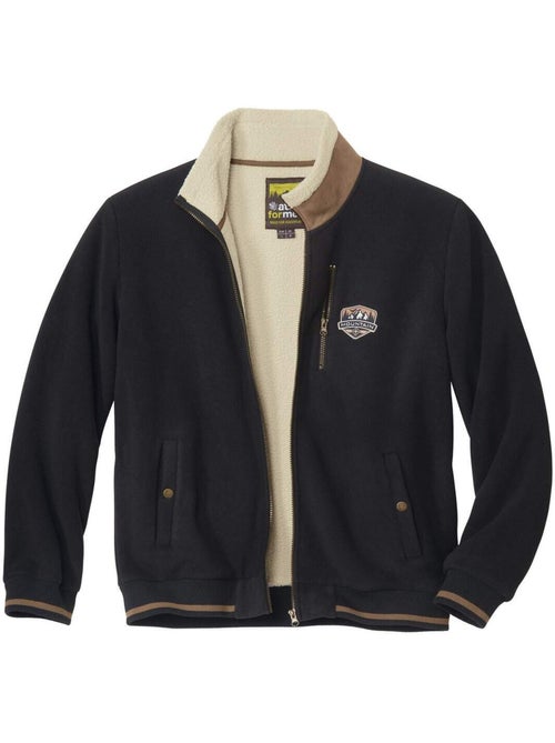 Blouson polaire doublé sherpa   - atlas for men - Kiabi
