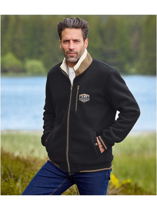 Blouson polaire doublé sherpa   - atlas for men - Kiabi