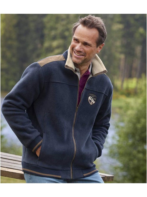 Blouson polaire doublé sherpa winter  - atlas for men - Kiabi